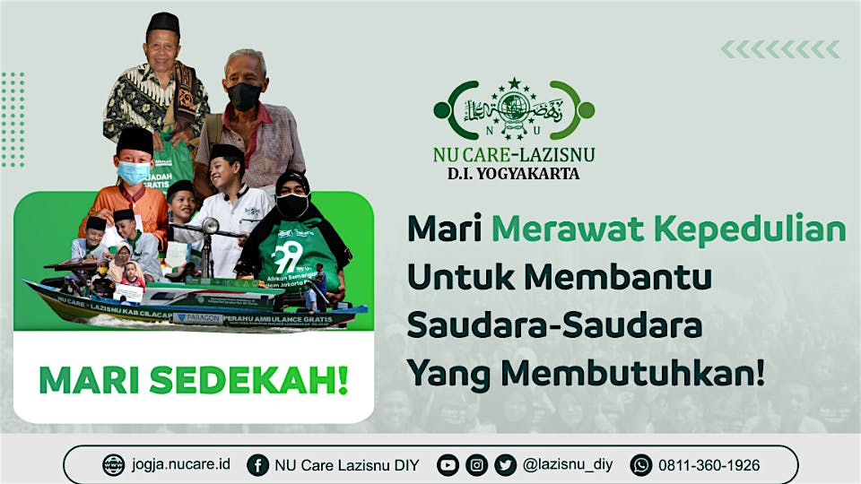 Lembaga amil zakat terpercaya di Yogyakarta. Kelola ZISWAF untuk pendidikan, ekonomi, kesehatan & kemanusiaan. Donasi amanah, manfaat tepat sasaran.