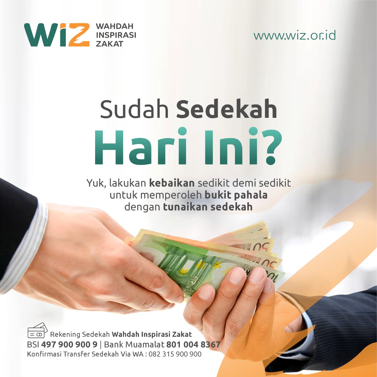 Program Sedekah Harian Berbagi Kebaikan Setiap Hari 1 Program Sedekah Harian