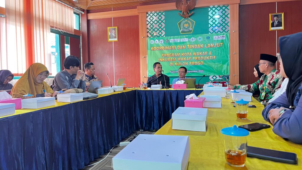 Kegiatan Koordinasi Pemberdayaan Kota Wakaf dan Inkubasi Wakaf Produktif di Kemenag Kulon Progo 5 WhatsApp Image 2025 09 11 at 15.28.46 zakat, infak, sedekah