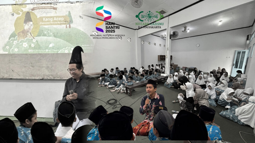 Lazisnu PWNU DIY Berkolaborasi Dengan TPA Al Luqmaniyyah Dalam Rangka Menyemarakan Hari Santri Nasional 9 bantu 5 zakat, infak, sedekah