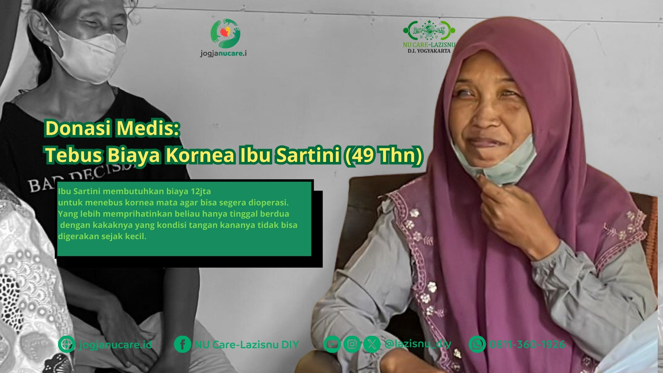 sartini photo zakat, infak, sedekah