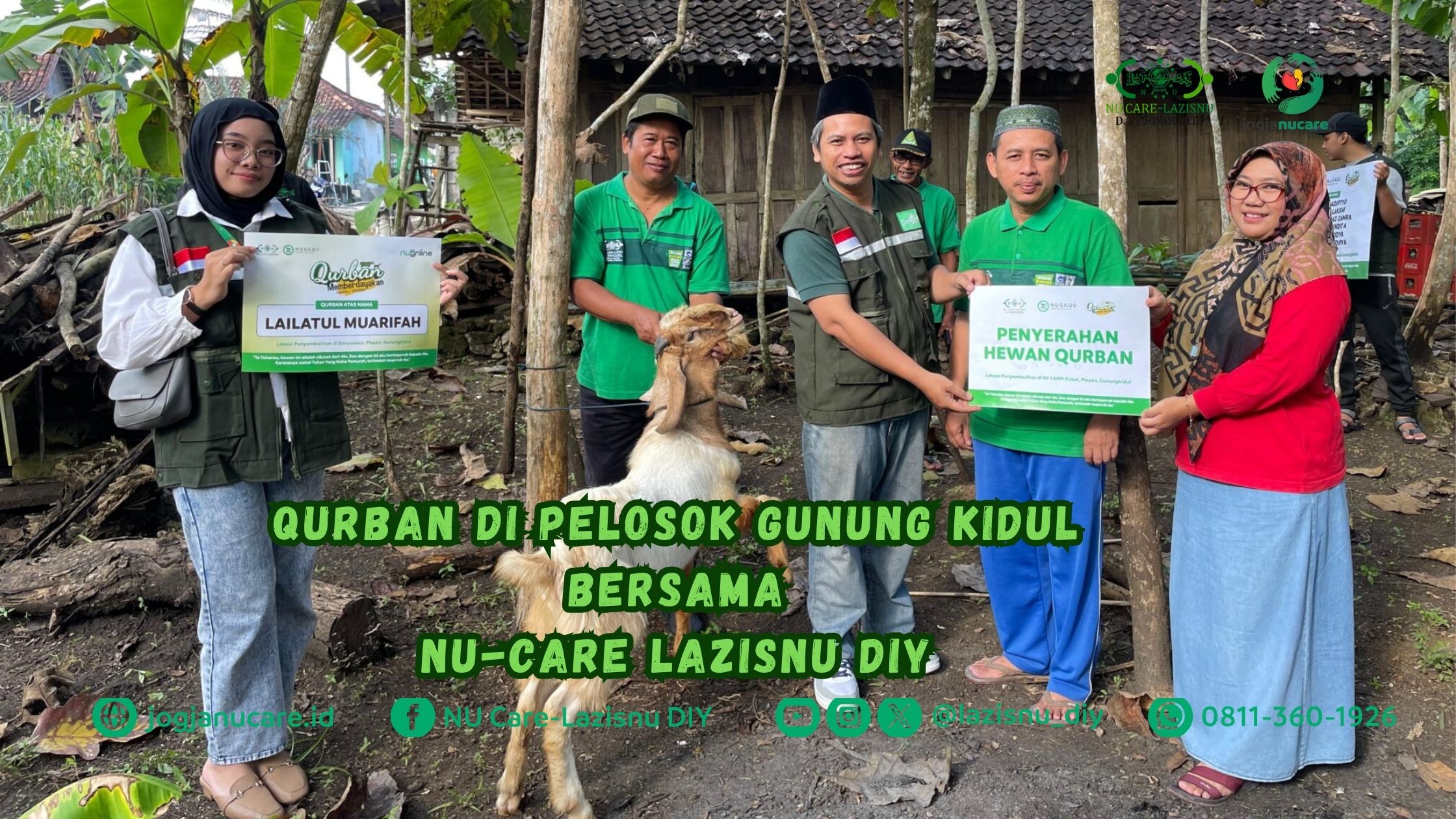 Qurban jogjanucare zakat, infak, sedekah