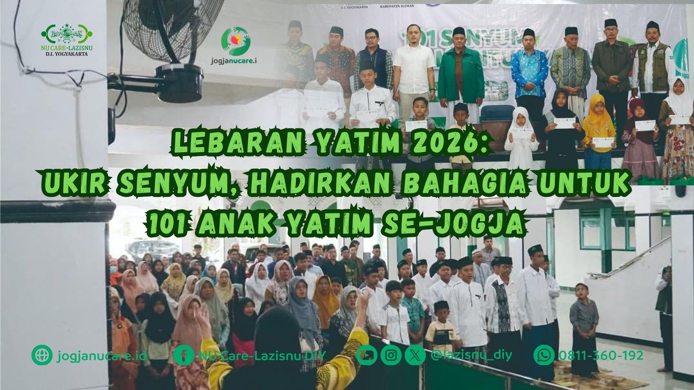 lebaran yatim zakat, infak, sedekah